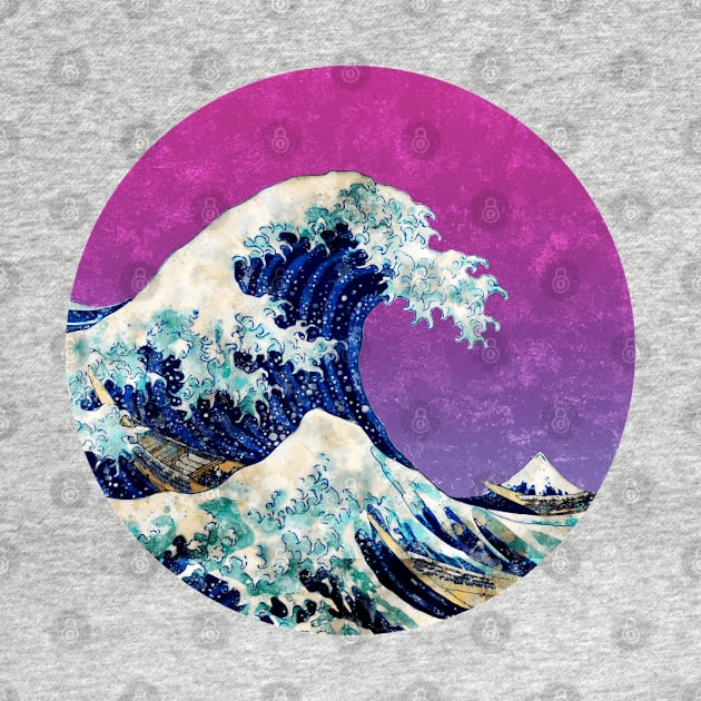 The Great Wave off Kanagawa Watercolor by snapoutofit